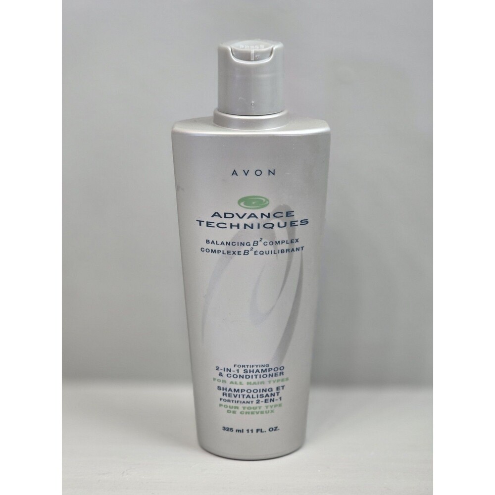 Avon Advance Techniques 2-in-1 Shampoo & Conditioner 11 Oz New Fortifying Sealed